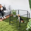 PawHut Welpenauslauf 80 cm Hoch, 6-TLG. DIY Hundelaufstall, Produktbild-Vorschau 2