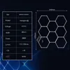 8 Packs Hexagon LED Deckenleuchte, 280W LED Wabenleuchte, Produktbild-Vorschau 9