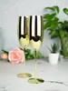 2 Sektgläser 270ml Edelstahl Gold Sektkelche Champagner Produktbild-Vorschau 4