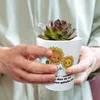 Danke - Sonnenblumen Blumentopf Produktbild-Vorschau 5