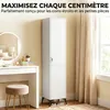 Armoire étroite avec porte, tringle à vêtements et Voir les images du produit 6