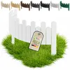 Floranica Clôture décorative bois 100 x 40 cm, Blanc – bord Voir les images du produit 1