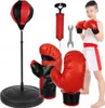 Sacco da boxe per bambini con guantoni Anteprima dell’immagine prodotto 12