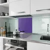 Küchenrückwand Spritzschutz Glas mit Motiv Lila Hintergrund Produktbild-Vorschau 2