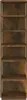 vidaXL Stojan na topánky smoke oak 27,5x27x102 cm odvodený Náhľad obrázku produktu 3
