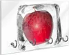Wallario Schlüsselbrett aus Glas, Motiv: Roter Apfel in Produktbild-Vorschau 1