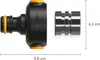 Fiskars Comfort Attacco rapido per rubinetto interno M22, Anteprima dell’immagine prodotto 2