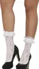 Retro Stil Weiße Spitze Socken 40s 19 Jahrhundert Karneval Produktbild-Vorschau 6
