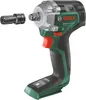 A cordless impact wrench and an adapter are shown against a white background. Podgląd zdjęcia produktu