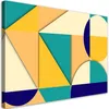 Leinwandbild Geometrische Formen Abstraktion 100x70 Feeby Produktbild-Vorschau 1