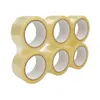6x Klebeband 48 mm x 66 m leise abrollend transparent Produktbild-Vorschau 1