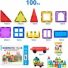 Magnetická stavebnica pre deti sada 100ks - Magnetic Tiles Náhľad obrázku produktu 13