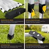 KESSER® Campingtisch faltbar Klapptisch mit Aluminiumrahmen Produktbild-Vorschau 4