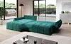 Vigo Velvet Monolith Ecksofa in L-Form 280 cm x 190 cm -  Produktbild-Vorschau 8