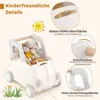 COSTWAY Baby Lauflernwagen, Lauflernhilfe mit Griff, Produktbild-Vorschau 4
