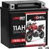 Langzeit Gel Motorradbatterie YB10L-BS 11Ah 12V Produktbild-Vorschau 1