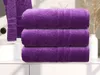 Badetuch Comfort Maxi 100x180 cm lila, 100% Baumwolle Produktbild-Vorschau 1
