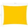 vidaXL Voile d'ombrage Oxford rectangulaire 4x5 m jaune Voir les images du produit 13