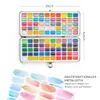 RAGI Aquarellfarben Set 100 Farben Malkasten Tuschkasten Produktbild-Vorschau 4