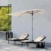 Angel Living Halbrunder Sonnenschirm 235x122cm für Balkon & Produktbild-Vorschau 6