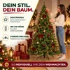 Umělá jedle 180 cm - vánoční stromek zelený - realistická Náhled obrázku produktu 10