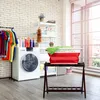 Skladací stojan na kufre Relaxdays, drevená stolička na Náhľad obrázku produktu 3