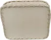 Weidentablett mit Henkel Weiß Rechteckig ca. 52x40x35 cm Produktbild-Vorschau 3