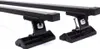 Two black roof racks are shown against a white background. Náhľad obrázku produktu
