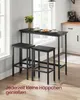 Bartisch mit Barhocker Set, Essgruppe, Stehtisch mit 2 Produktbild-Vorschau 8