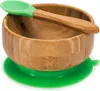 all Kids United Bambus Babyschale mit Saugnapf Grün - Produktbild-Vorschau 1