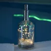 LED Lichterkette KORKEN - Flaschenverschluss - 15 warmweiße LED - 70cm - Timer - silber Produktbild-Vorschau
