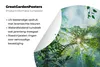 MuchoWow® Gartenposter Outdoor-Poster Rund Die Sonne Produktbild-Vorschau 4