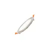 A round, flat LED panel light is shown against a white background. Produktbild-Vorschau