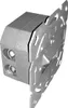 A close-up, angled view of a network data socket with a mounting bracket. Produktbild-Vorschau