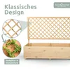 holz4home® Pflanzkasten mit Rankgitter XL aus Kiefernholz I Produktbild-Vorschau 4
