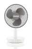 Der Unold TISCHVENTILATOR BREEZY ist ein kleiner, weißer Tischventilator mit einem runden, grauen Fr Anteprima dell’immagine prodotto