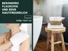 10er Set Waschhandschuhe, 100% Baumwolle, 16x21 cm, weiß Produktbild-Vorschau 3