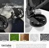 A collage of images showing a stroller wheel and different ground surfaces, with text overlays. Náhled obrázku produktu