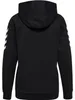 Hummel Hmlgo Felpa Con Cappuccio In Cotone Donna Nero Nero Anteprima dell’immagine prodotto 8