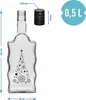 6x 500ml Weihnachtsflaschen,Tannenbaum,Schnapsflaschen, Produktbild-Vorschau 3