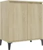 vidaXL Příborník Sonoma Dub 60x35x70 cm výrobek ze dřeva Náhled obrázku produktu 2