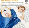 SELL! Coperta elettrica blu 180x130 cm, 10 livelli di Anteprima dell’immagine prodotto 7
