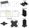 Weide Classic | Pergola Aluminium freistehend | 3 x 5,3 M | Produktbild-Vorschau 8