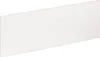 Alzate laminate HDF bianche 130 x 20 cm - Al pezzo Anteprima dell’immagine prodotto 1