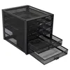 Stolní organizér černý na kancelářské potřeby max. 15 kg Náhled obrázku produktu 10