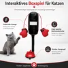 Interaktives Katzenspielzeug mit Saugnapf, Katzen Boxsack Produktbild-Vorschau 7