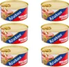 Six cans of Krakus Mielonka Luksusowa are arranged in two columns of three. Produktbild-Vorschau