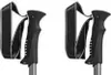 Two black trekking poles with black straps are shown against a white background. Náhled obrázku produktu
