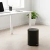 Poubelle à pédale en acier inoxydable ronde noire mate 27 x Voir les images du produit 7