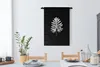 MuchoWow® Wandteppich Wandbehang Blatt mit großen Produktbild-Vorschau 3